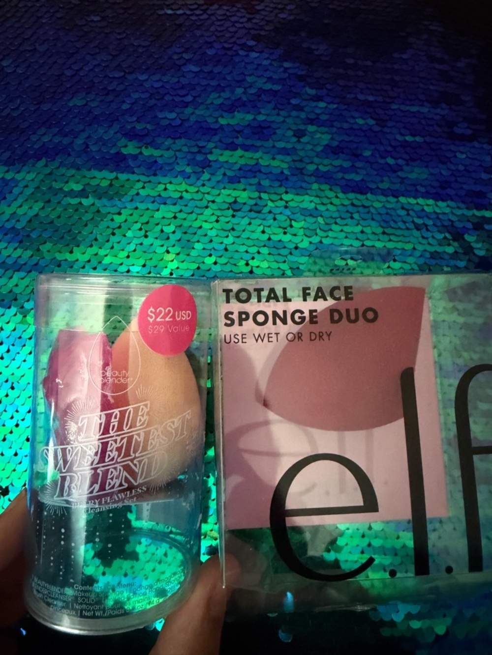 Beautyblender sweetest blends beauty blender sponge soap elf total face makeup